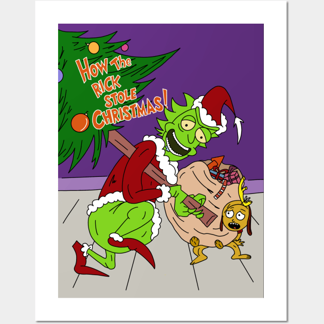 Mr Sanchez steals Christmas Wall Art by DxA2017